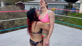 Hugging Turns into a KO