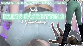 Jean Farts Facesitting & Humiliating UHD