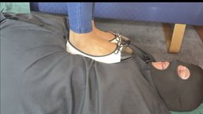 Goddess LunaLaw - Stomping & Trampling You In My Sweaty Ballet Flats (HD 720p mp4)