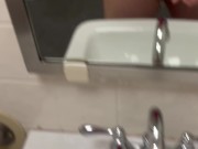 Cumming in the sink at work(only fans thustin69)
