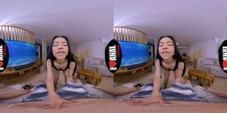 Latina Babe VR, nasty slut