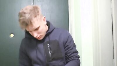 First time bareback: Bi-Curious Guy takes a huge cock deep in his tight hole for the first time - HD