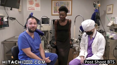 Doctor Tampa's college clinic session turns into a messy bukkake after hours