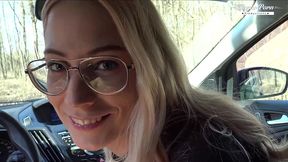 sharon white anal fucked and creampied in the forest