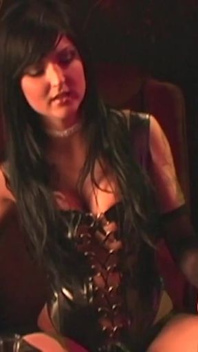 Jaw-dropping moment from &quot;A voluptuous brunette places a guy on a cross and compels him to engage in sexual intercourse&quot;