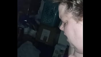 Amber crider sucks a mean cock with her hair put up