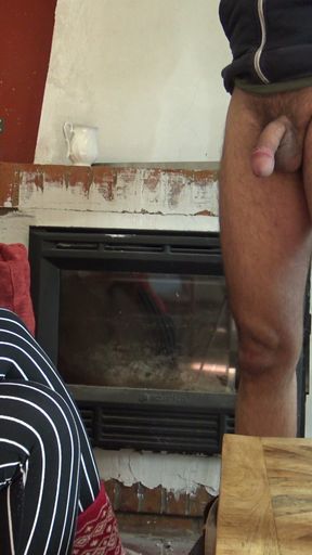 pregnant stepmom lets horny stepson ejaculate all over her   Clip 2