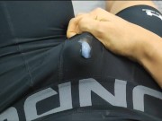 Cumming in my Under Armour compression shorts