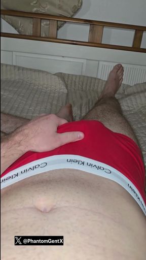 PhantomGentX Gay Solo Strokes Big Dick with Relentless Dirty Talk