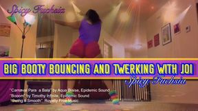 Big Booty Bouncing and Twerking with JOI