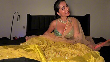 JOI with Yasmina khan in Lehenga