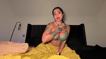 JOI with Yasmina khan in Lehenga