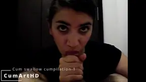 Cum Swallow Cumpilation 1