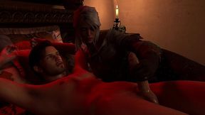 Step mom and step son explore their forbidden desire in an animated