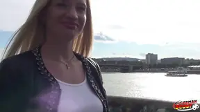 German Scout - College girl Angel Vital