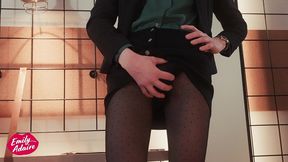 you want the job? then suck my dick! dominant trans joi