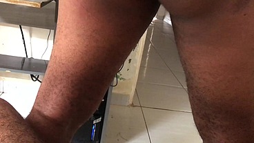 037 The horny was accumulated for a week