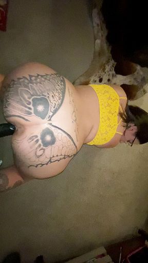 Pawg wife fucked doggystyle by 10 inch monster bbc