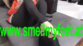 russian mistress foot sniffing
