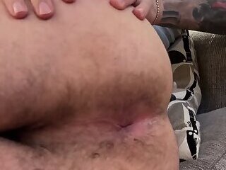 Adonis Breeds exposes and fingers his hole