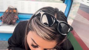 I Fuck and Suck Cock Outdoors to My Stepbrother's Best Friend While We Ride the Cable Car in My City! Naty Delgado & Brian Evans