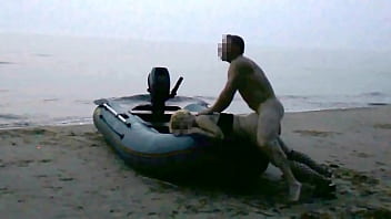 Night fucking on island