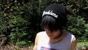 An Outdoor Cum Eruption!