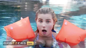 Ebony BBW Maserati Dominates Petite Blonde Carolina Sweets