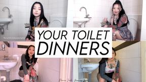 Your Toilet Dinners 1-4