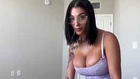 Step mom rides big cock in doggy and classic style