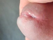 Pee hole with precum
