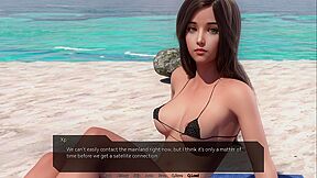 Honey Moon In Island By Tk8000 - Alone In A Tropical With Your Horny Stepsis 1