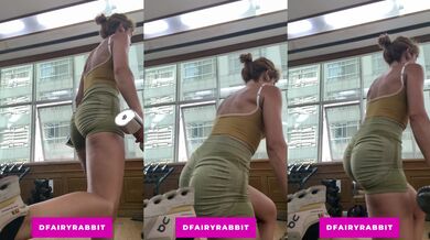 My tiny redhead booty looks so delicious in these tight leggings