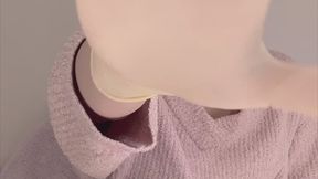 T-Back Glove Play – Realistic Solo with Ass Close-Ups