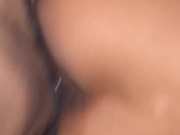Pussy so wet and creamy I had to beat it up again while her BF was away. Full video on onlyfans 🤫💦