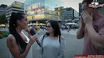 german housewife public pick up casting