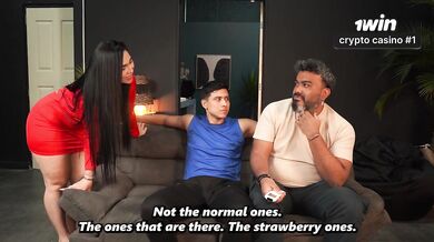 Stepmother and stepson have sex behind her husband's back - he catches them!