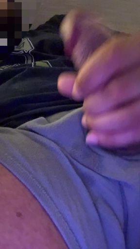 Cumming in my underwear and on my clothes