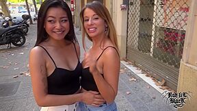 Ass To Pussy Threesome And Outdoor Blowjob By Horny Girls - Rae Lil Black