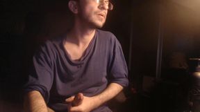 Boy Is Horny and Jerking Big Cock