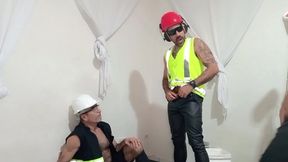 putaria na obra com os pintores dotados