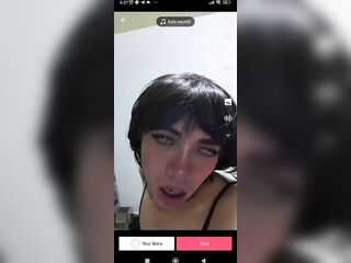 Crossdresser playing with filters 5