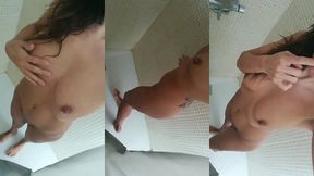 viens avec moi en video sous ma douche