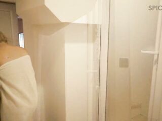 Screwing workout in the gym of sex with sexually excited Sa Bell