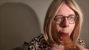 Real Cock Suckers Train Hard - Dildo Throat Workout for the Perfect Slut Mouth