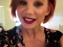 Pretty redhead webcam masturbation show