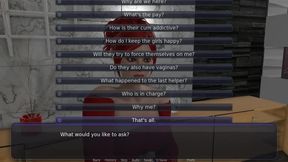 The Futa Experiment: Girl Jerking off Horny Futa Ended with Big Cum Blast on Her Face - Episode 1