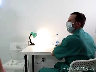Super climax on the gyno chair