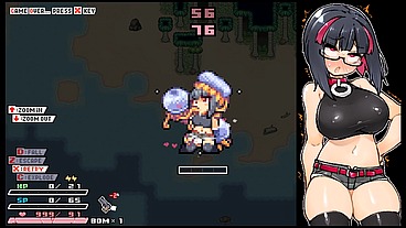 Rignetta's Adventure [ Monsters HENTAI Game ] Ep.2 Goth girl GANGBANG by monsters on the beach