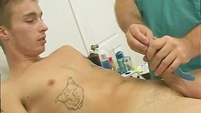 Gabriels gay doctor fucks my ass after prostate exam xxx hot